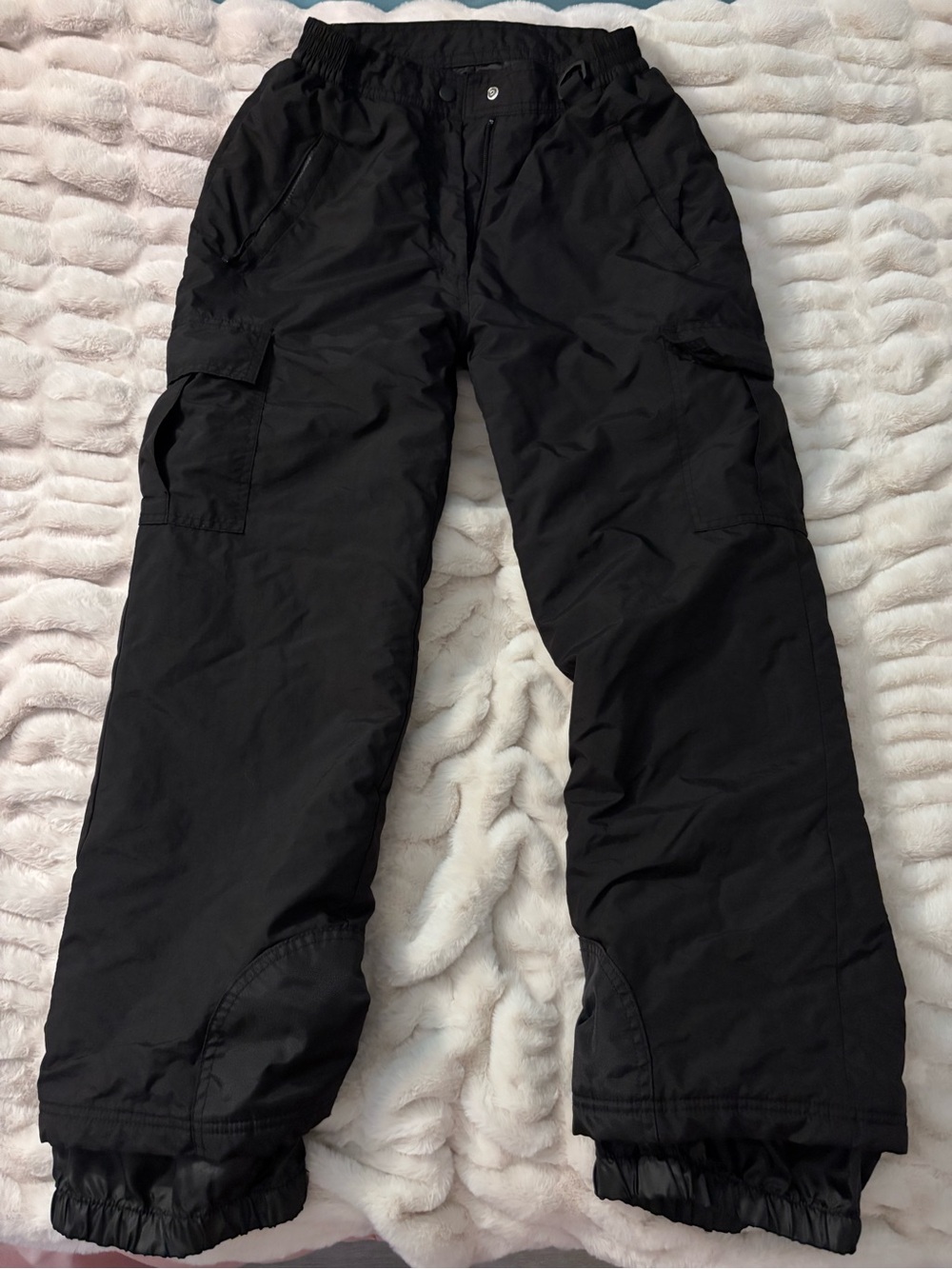Women’s Black Snow Cargo Pants